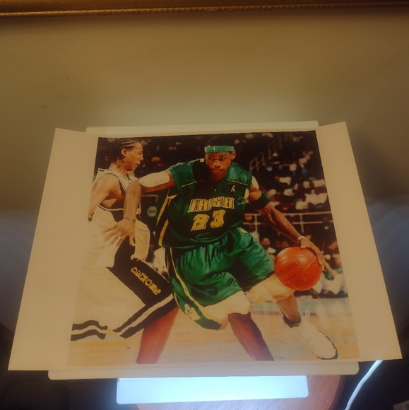 LEBRON JAMES HIGH SCHOOL☘️11 POSTER ULTRA GLOSSY REPRINT 8.5x11 BUNDLE SET!☘️👀 - Picture 6 of 11
